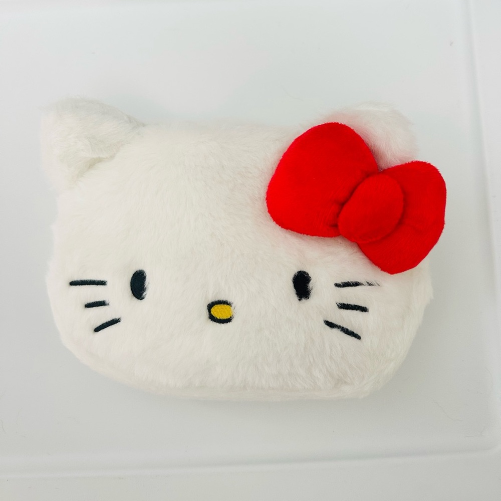 Hello Kitty White Plush with Red Bow